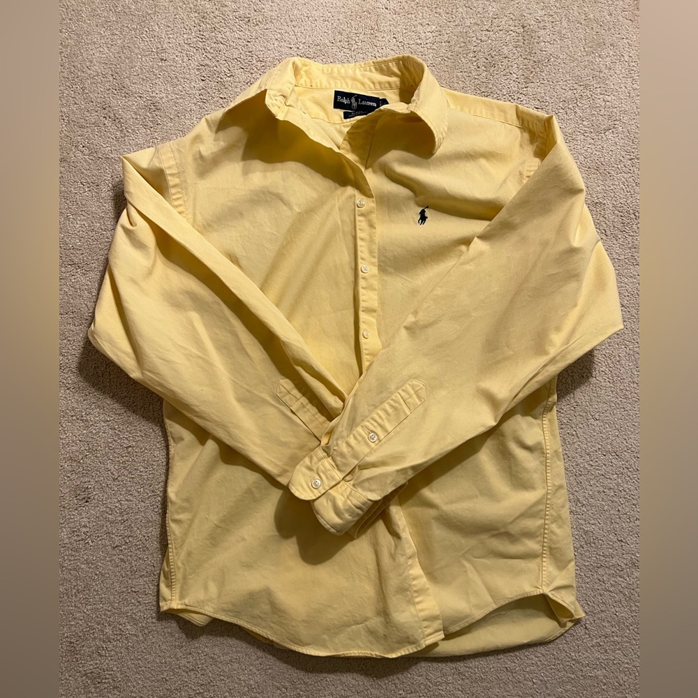Polo Ralph Lauren - Yellow Button Down Shirt